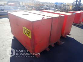 3 X STAINLESS STEEL 1200 LITRE WATER TANKS - picture1' - Click to enlarge