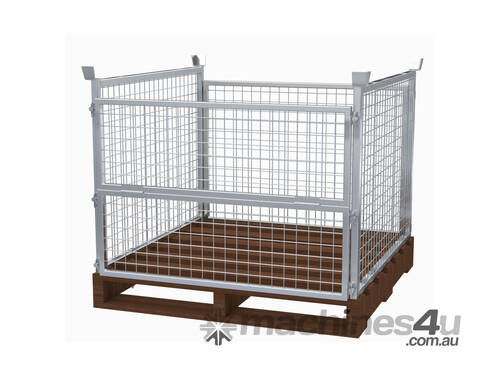 Stillage Pallet Cage (with hardwood pallet)