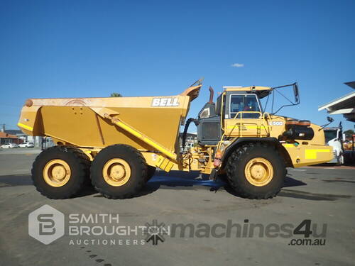 BELL B50D 6X6 ARTICULATED DUMP TRUCK