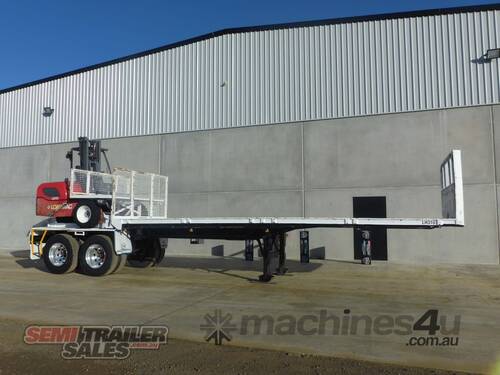 Vawdrey Bogie Flat Top with 2013 Loadmac 2.5T Truck Mounted Forklift (Moffett)