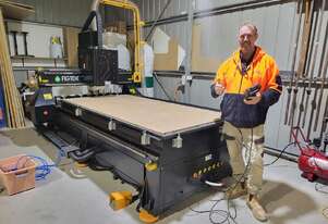 CNC 1325 ATC Router with Vacuum Bed and T-Slot Table