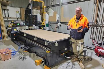 CNC 1325 ATC Router with Vacuum Bed and T-Slot Table