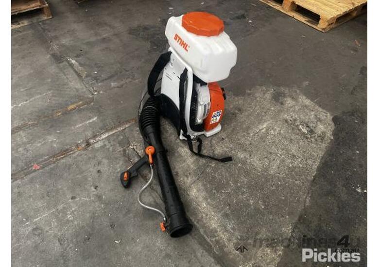 Used Stihl SR450 Backpack Leaf Mist Blower Note Used Untested Serial No 367639441 Leaf Blower in