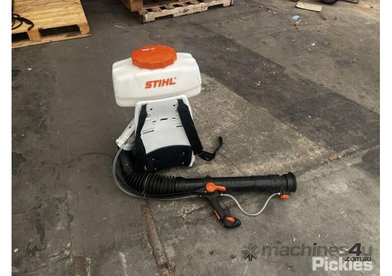 Used Stihl SR450 Backpack Leaf Mist Blower Note Used Untested Serial No 367639441 Leaf Blower in