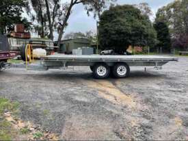 Trailer Flat Top, brand new, 12 months registration, 3.5 ton rated, electric brakes, breakaway - picture0' - Click to enlarge