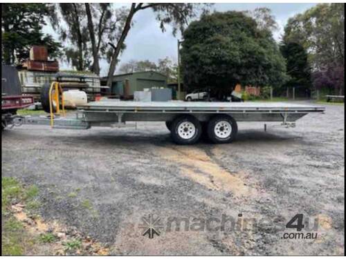 Trailer Flat Top, brand new, 12 months registration, 3.5 ton rated, electric brakes, breakaway