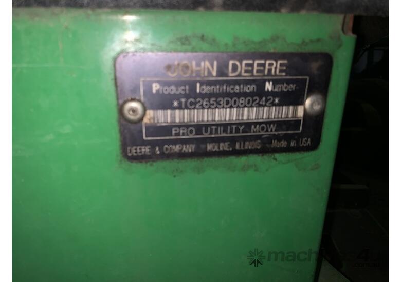 caption 1999 John Deere 2653 Rough Mowers