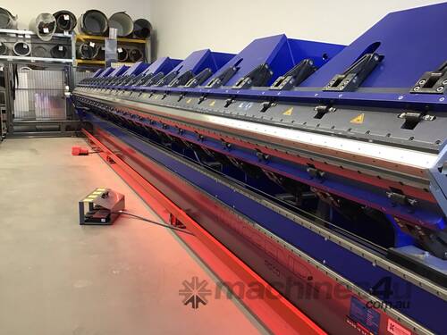 Used 2019 Variobend Long Length folder Slitter Double Apron 8 6 mtr ...