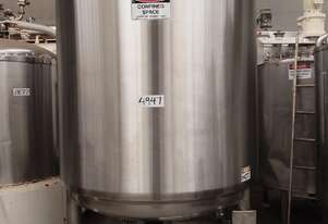 Stainless Steel Storage Tank - Capacity 3,500 Lt.