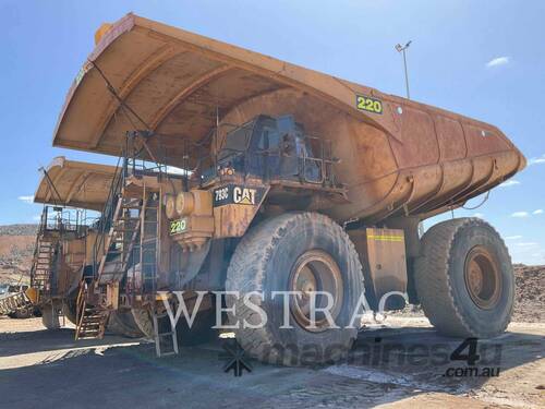 caption CAT 793C Off Highway Trucks