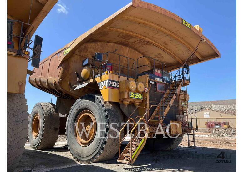caption CAT 793C Off Highway Trucks