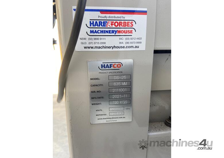 Used 2021 hafco woodmaster DS 25 Wide Belt Drum Sanders in , Listed