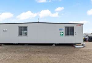 2024 ATOM Modular 12x3m Office/Lunchroom Portable Building Site Shed