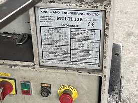 USED KINGSLAND MULTI 125 PUNCH & SHEAR - picture0' - Click to enlarge