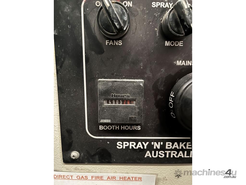 Used 2003 Spray N Bake Spray Booth for Trucks Cars Spray booths in