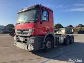 2013 Mercedes Benz Actros 2655 SK Prime Mover Day Cab - picture0' - Click to enlarge