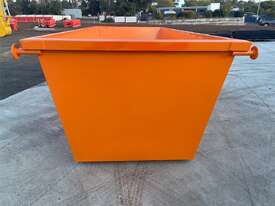 Unused 6 Cubic Metre Skip Bin, Weight: 510Kgs, Heavy Duty Steel construction, lifting pins, Overall  - picture0' - Click to enlarge