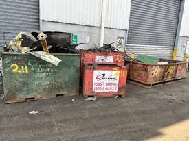 7x Assorted Steel Skip Bins - picture0' - Click to enlarge