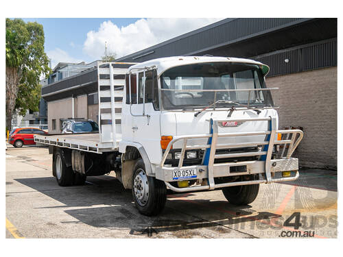 05/1988 Hino GD 166L Tray Back 2d Cab Chassis Truck White Diesel 6.0L