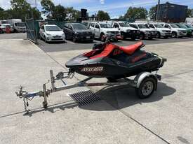 2021 Sea-Doo Spark Trixx Jet Ski on a 2021 Oceanic Single Axle Trailer - picture0' - Click to enlarge