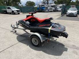 2021 Sea-Doo Spark Trixx Jet Ski on a 2021 Oceanic Single Axle Trailer - picture2' - Click to enlarge
