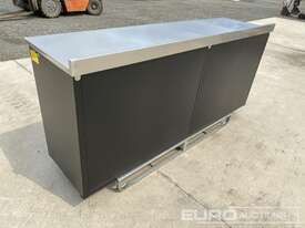 Unused Steelman 2.1m Work Bench/Tool Cabinet - picture2' - Click to enlarge