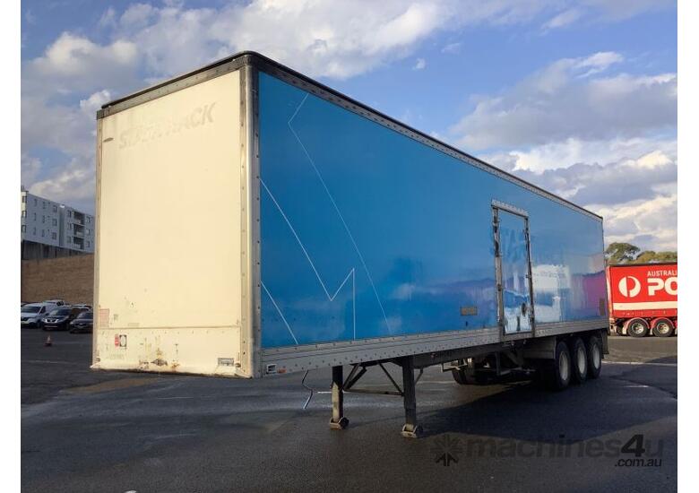 caption 2007 Vawdrey VB-S3 44ft Tri Axle Pantech Trailer