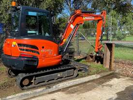 Kubota KX040-4 Tilt Hitch and Angle Blade - picture1' - Click to enlarge