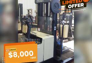 SALE - Crown 30WRT Walkie Stacker | 3800mm Lift Height