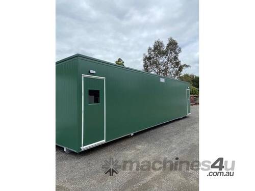 caption Auzbilt Portable Offices: 12m x 3.45m, For Sale