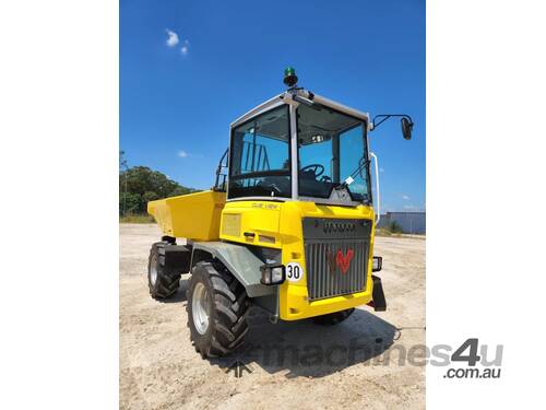 caption Wacker Neuson Dual View Dump Truck - Only 843 Hours + 6/mo Warranty Included!