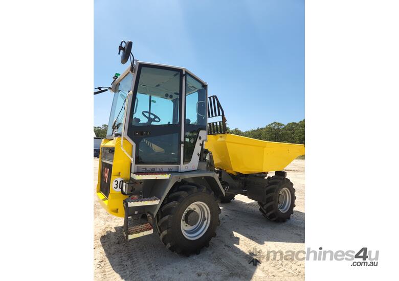 caption Wacker Neuson Dual View Dump Truck - Only 843 Hours + 6/mo Warranty Included!