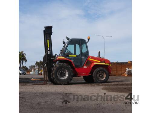 caption Manitou 5000kg Rough Terrain Forklift