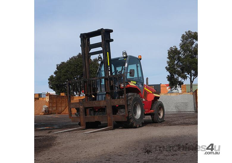 caption Manitou 5000kg Rough Terrain Forklift