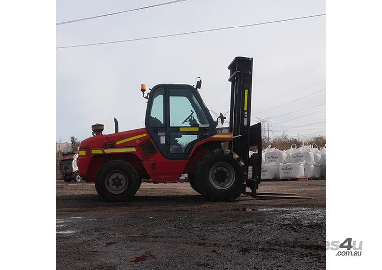 caption Manitou 5000kg Rough Terrain Forklift