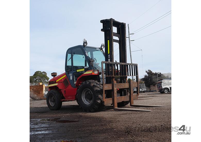 caption Manitou 5000kg Rough Terrain Forklift