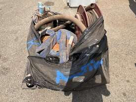 Pallet of Pressure Hoses and Grease Tank - picture0' - Click to enlarge