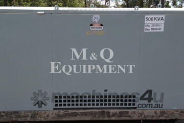 M&Q EQUIPMENT - ABB 500 KVA KIOSK TRANSFORMER