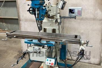 Metal Master BM-40V turret milling machine with DRO & tooling