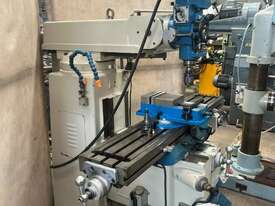HAFCO Metal Master BM-40V turret milling machine with DRO & tooling - picture0' - Click to enlarge