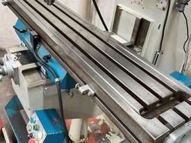 HAFCO Metal Master BM-40V turret milling machine with DRO & tooling - picture2' - Click to enlarge