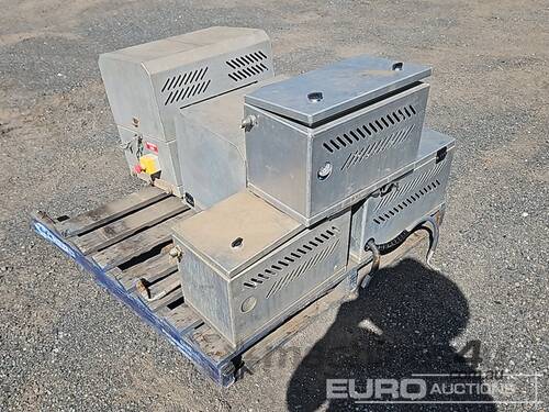 Hydraulic Pumps, Air Compressors in Stainless Steel Boxes (5 of) 