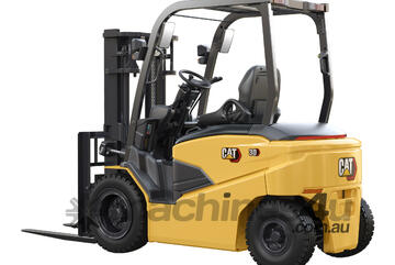 CATERPILLAR EP25CB-T 4 Wheel Electric Container Mast