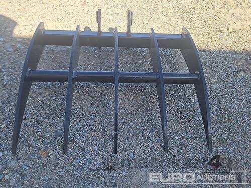 Unused Captok Rake to suit 1-3 Ton Excavator, Pin Diameter 1