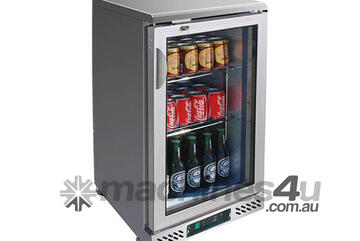 SC148SG single door Stainless Steel Bar Cooler