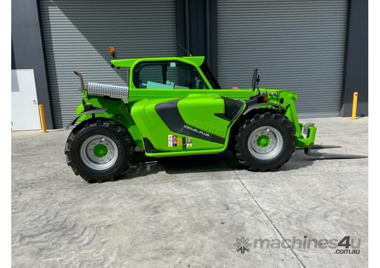 caption Used 2016 Merlo Telehandler - 3T | 8M Reach | 4WD | Fully Serviced & Resprayed | Air-Conditioned
