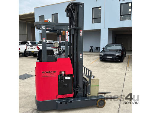 caption Nichiyu 1.5T Ride On Reach Truck FOR SALE