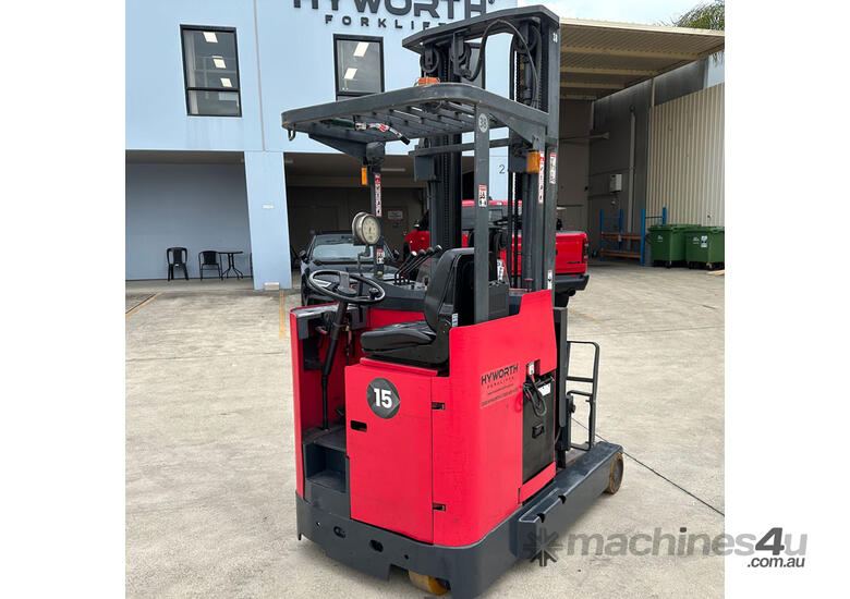 caption Nichiyu 1.5T Ride On Reach Truck FOR SALE