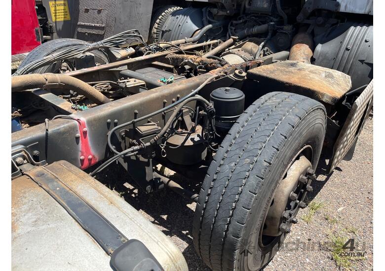 caption 2007 Scania P series Cab Chassis