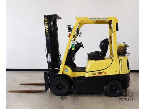 caption HYSTER H1.8TX